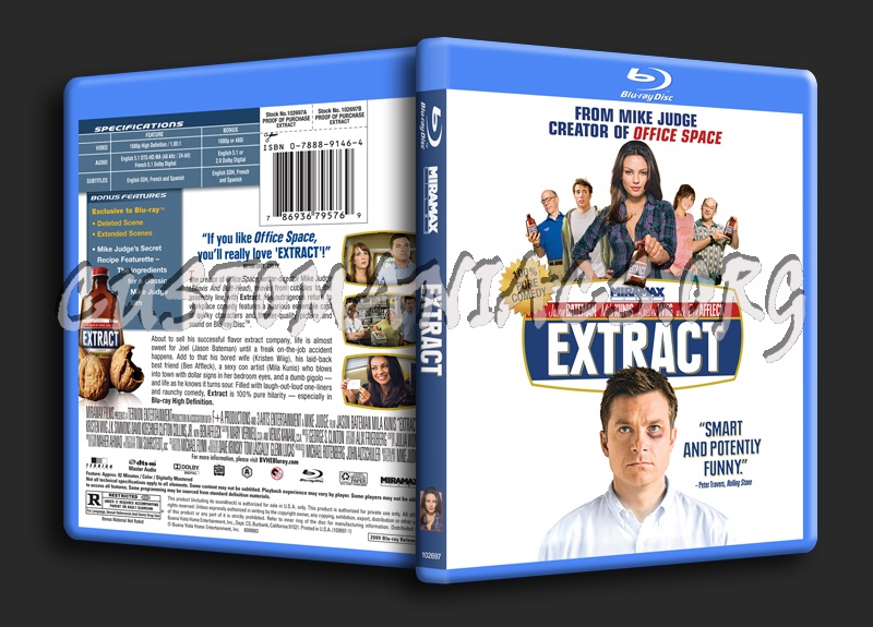 Extract blu-ray cover