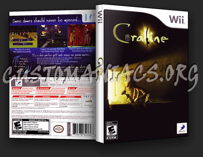 Coraline dvd cover