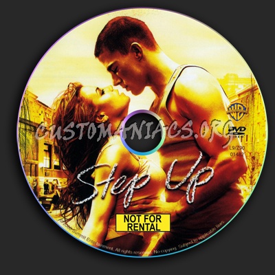 Step Up dvd label