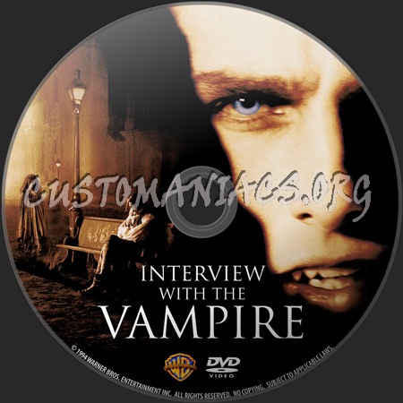 Interview With The Vampire dvd label