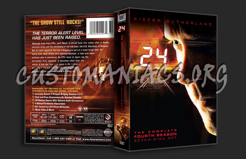 24 Season 4 dvd cover