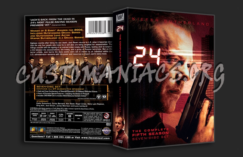 24 Season 5 dvd cover