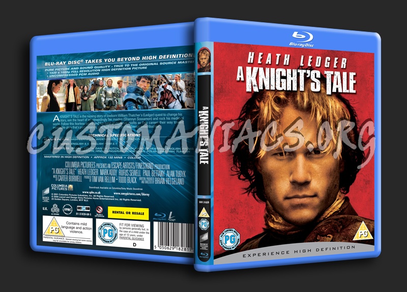 A Knight's Tale blu-ray cover