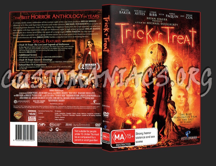 Trick r Treat trick'r treat dvd cover