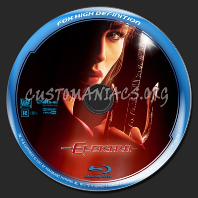 Elektra blu-ray label