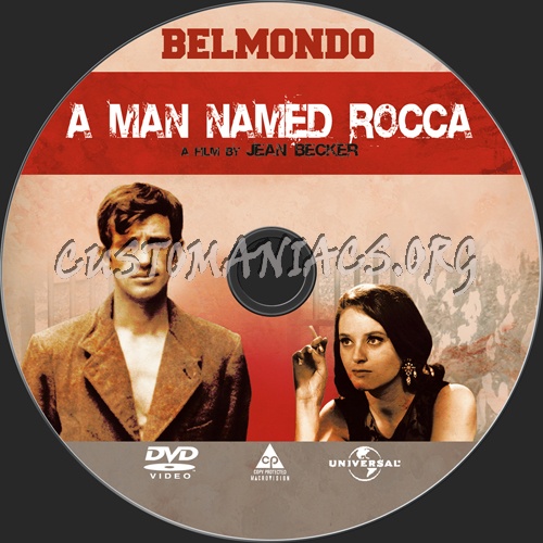 A Man Named Rocca dvd label