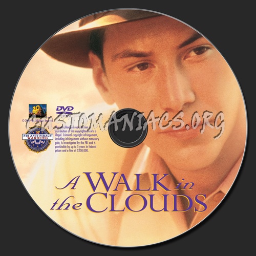 A Walk in the Clouds dvd label
