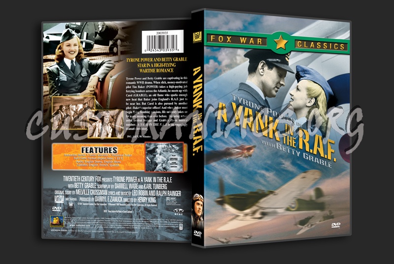 A Yank in the R.A.F. dvd cover