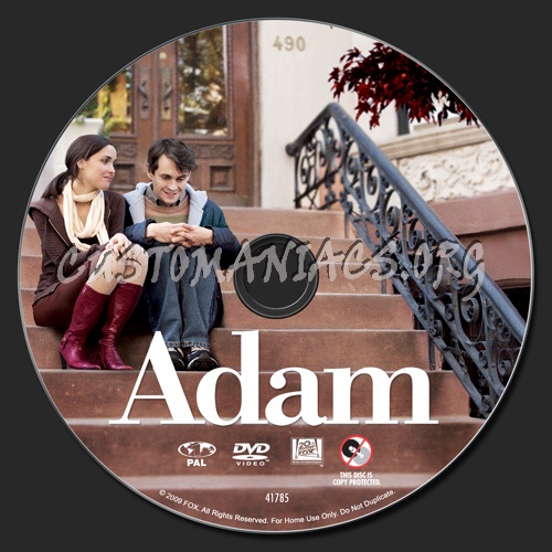 Adam dvd label