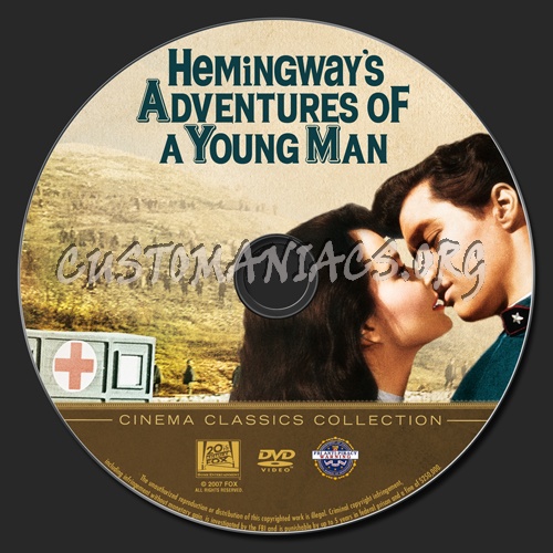 Adventures of a Young Man dvd label
