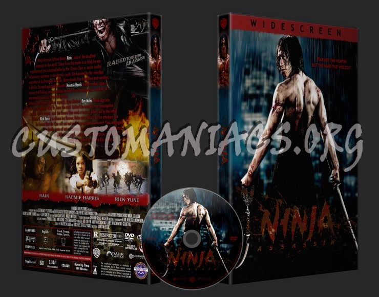 Ninja Assassin dvd cover