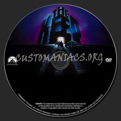 The Keep dvd label