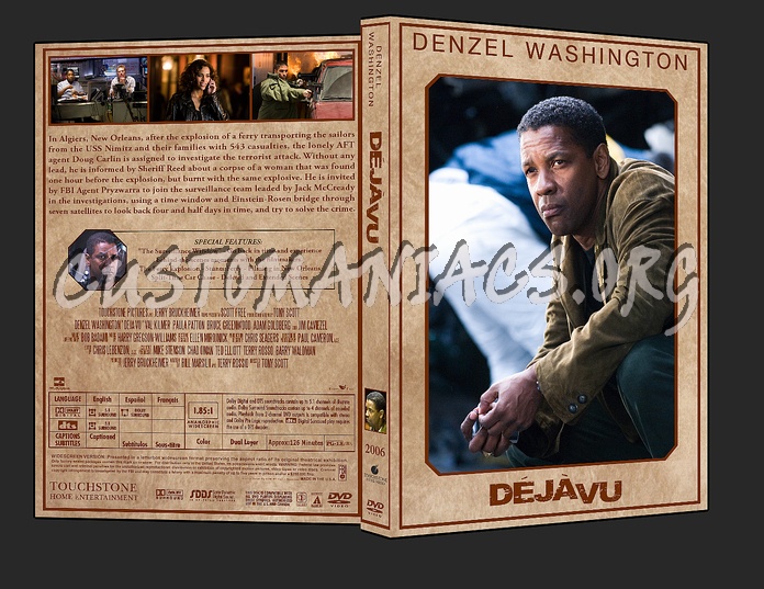 Denzel Washington Collection dvd cover