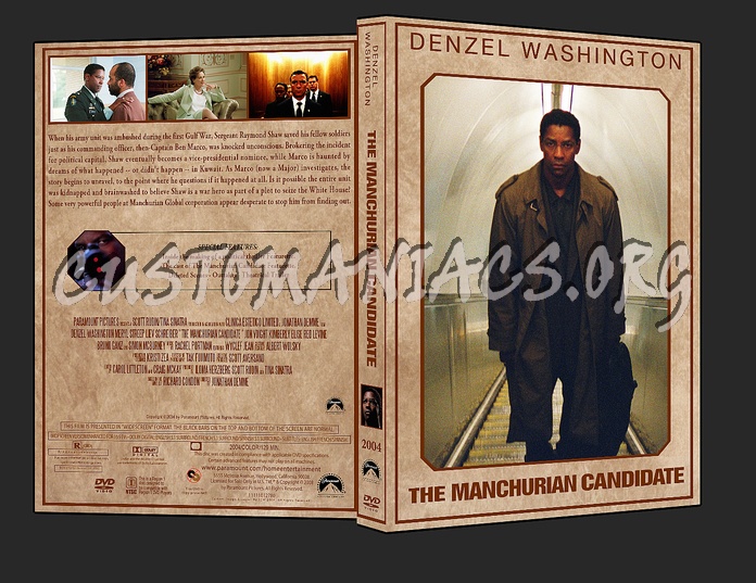 Denzel Washington Collection dvd cover