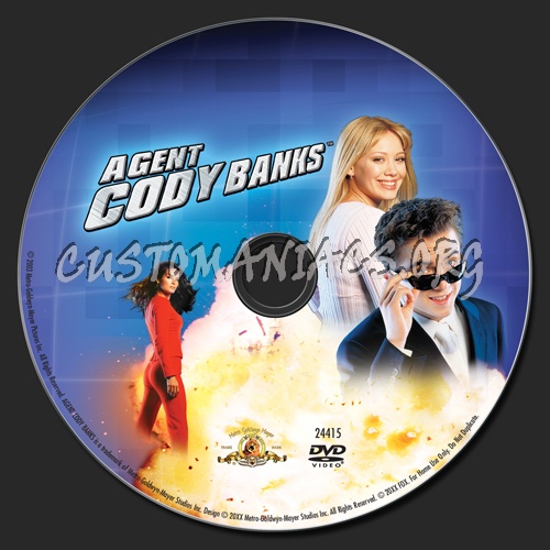 Agent Cody Banks dvd label