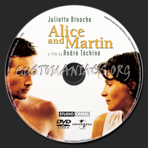 Alice and Martin dvd label