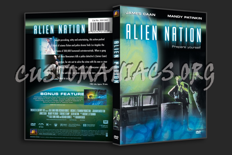 Alien Nation dvd cover