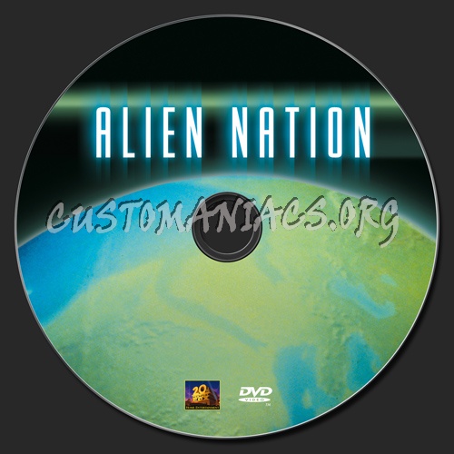 Alien Nation dvd label