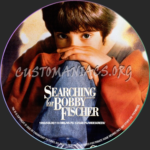 Searching For Bobby Fisher dvd label