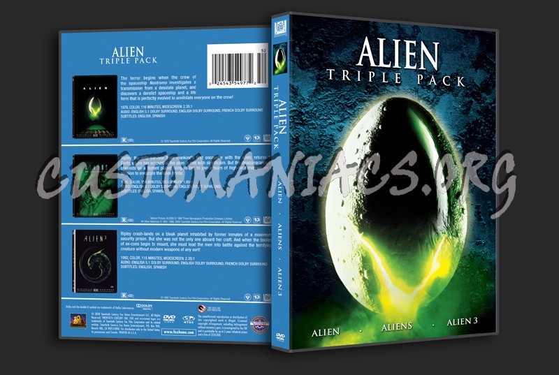 Alien trilogy dvd cover