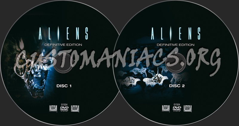 Aliens dvd label