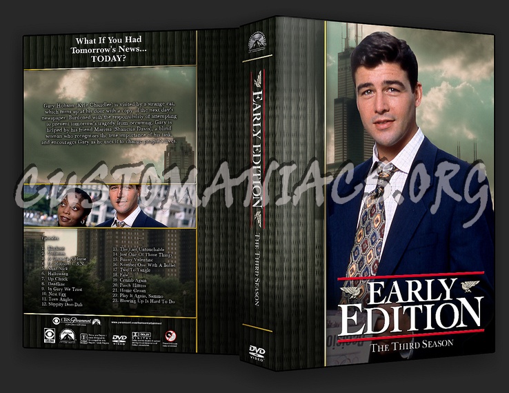 Early Edition - TV Collection dvd cover