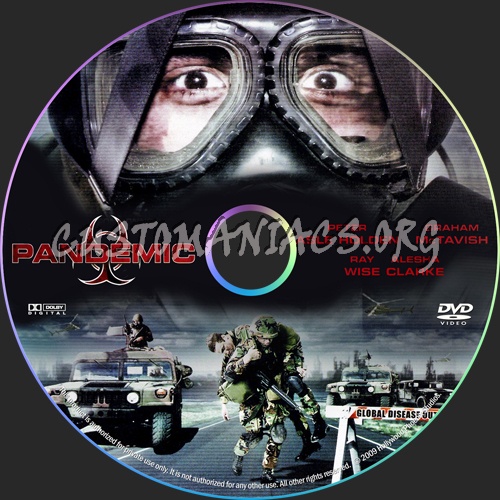 Pandemic dvd label