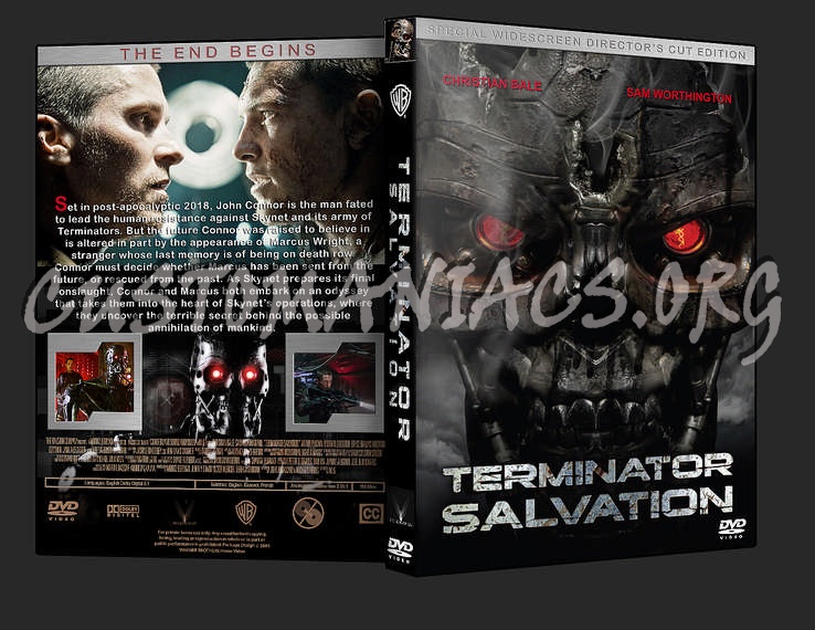 Terminator Salvation dvd cover