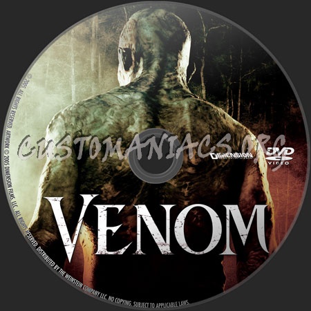 Venom dvd label