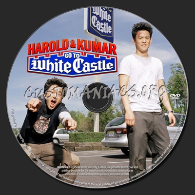 Harold & Kumar Go To White Castle dvd label
