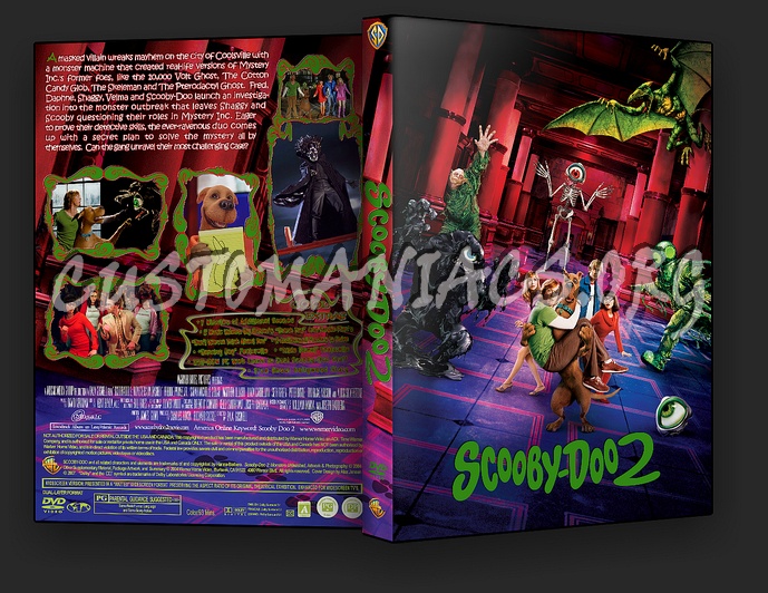Scooby Doo 2: Monsters Unleashed dvd cover