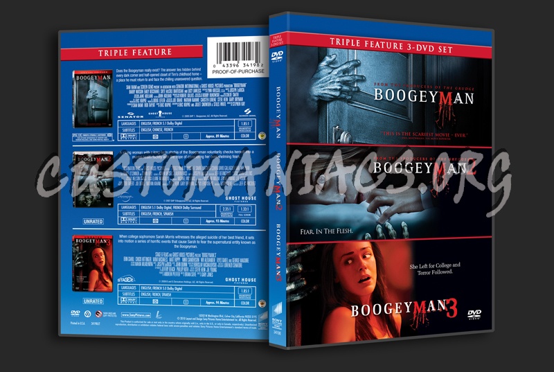 Boogeyman Trilogy dvd cover