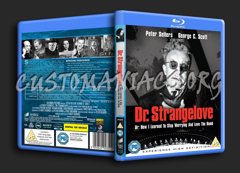 Dr. Strangelove blu-ray cover