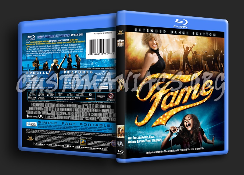 Fame blu-ray cover