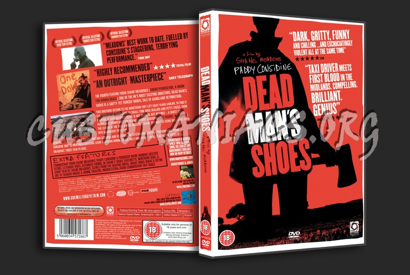 Dead Man's Shoes dvd cover