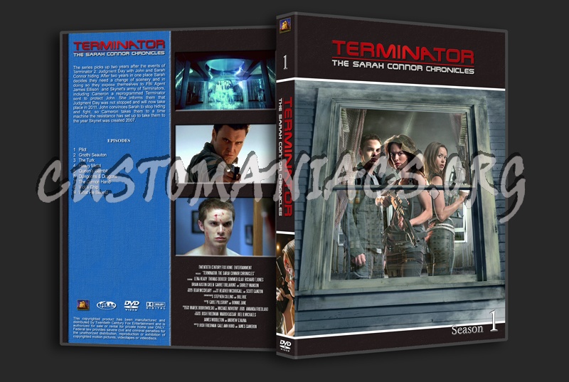 Terminator The Sarah Connor Chronicles dvd cover