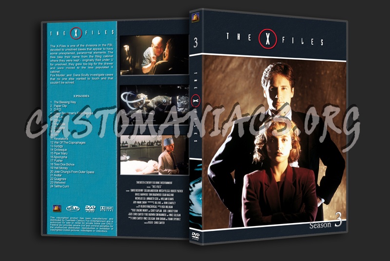 The X-Files Complete Series dvd cover