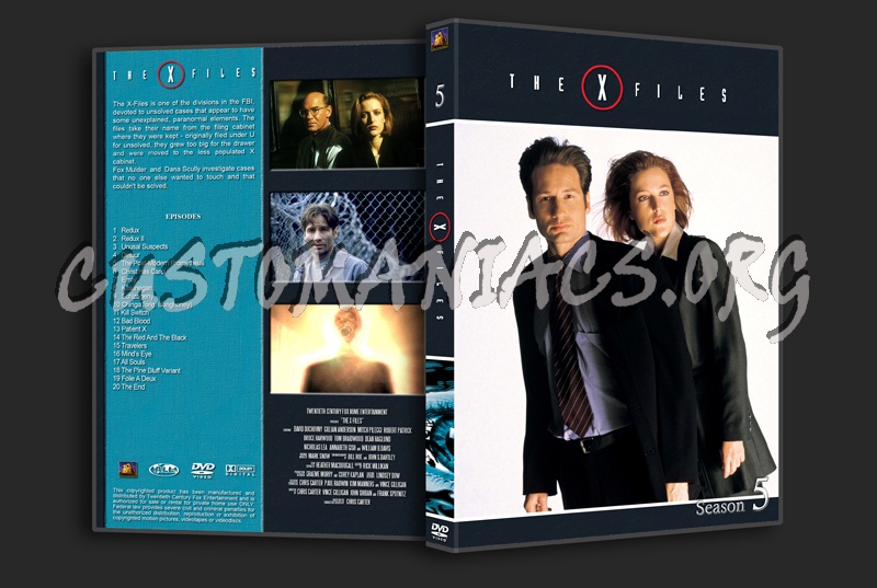 The X-Files Complete Series dvd cover