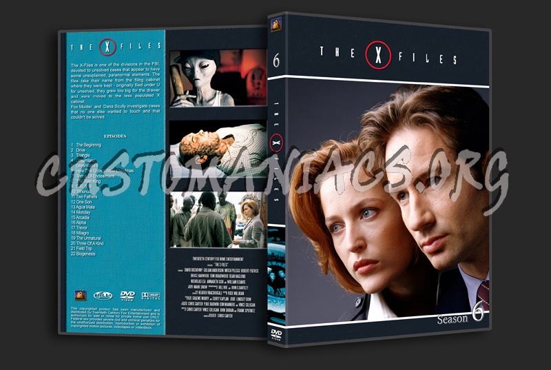 The X-Files Complete Series dvd cover