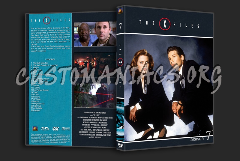 The X-Files Complete Series dvd cover