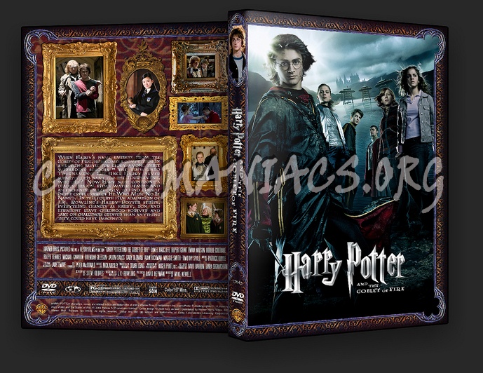 Harry Potter And The Goblet Of Fire dvd cover