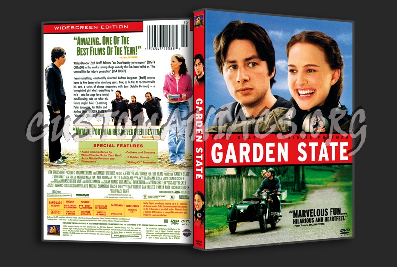 Garden State dvd cover