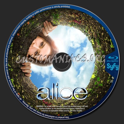 Alice blu-ray label