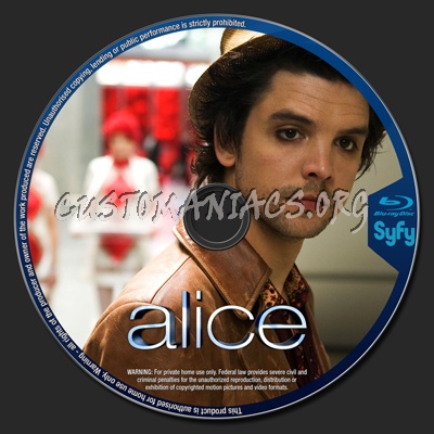 Alice blu-ray label