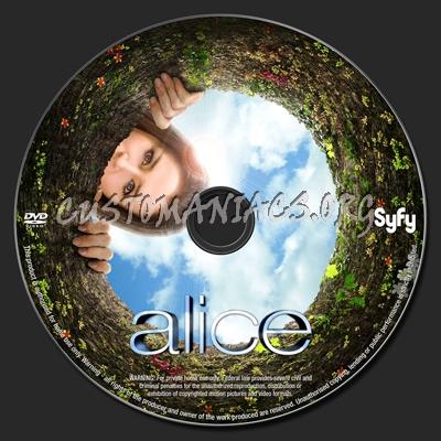 Alice dvd label