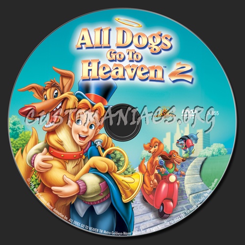 All Dogs Go to Heaven 2 dvd label