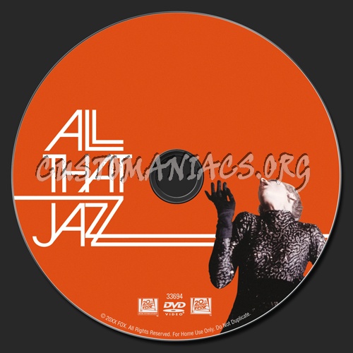 All That Jazz dvd label