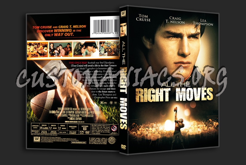 All the Right Moves dvd cover