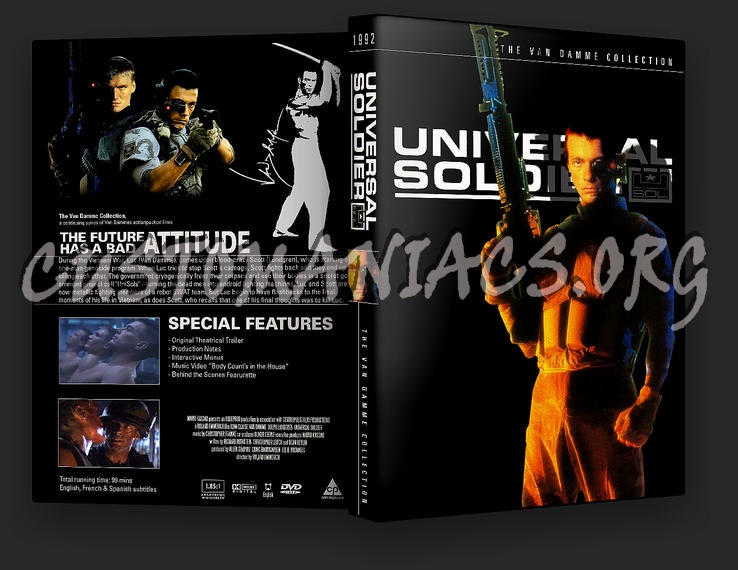Universal Soldier Version 1 dvd cover