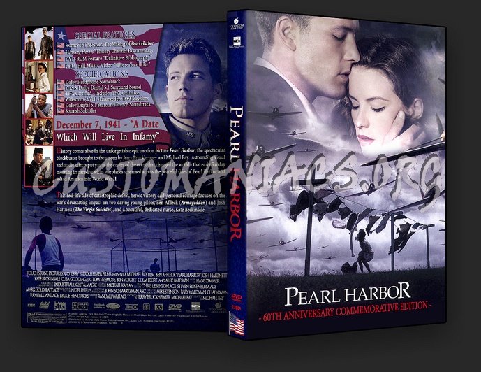 Pearl Harbor dvd cover